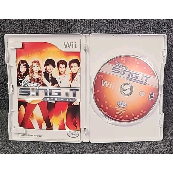 Wii Disney Sing It Pop Hits (Nintendo Wii, 2009) Tested - Picture 3 of 4